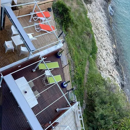 Ferienwohnung Casa L'Augusta Ii, Casa Sobre El Mar En Altafulla Exterior foto